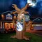 7 Ft Halloween Inflatables Decorations Outdoor Blow up Halloween Yard Decors Halloween Animatronics Tree with Built-In Leds Halloween Inflatable Ghost Decoration Halloween Party Supplies